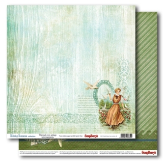 Double-Sided Paper (12*12 – 190gsm) Holiday Romance – Reflections , 10 Sheet Pack