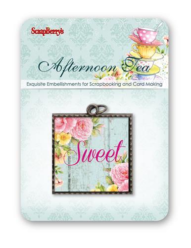 Metal charm Afternoon Tea 2 (clr 70)