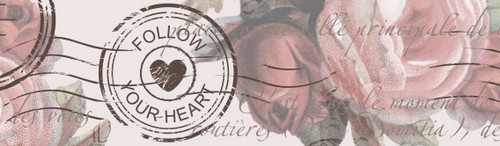 Craft tape FOLLOW YOUR HEART 15mm*8m