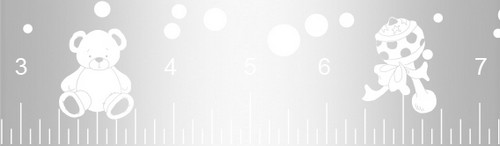 Transparent plastic tape LINE-PRINT 15mm*10m