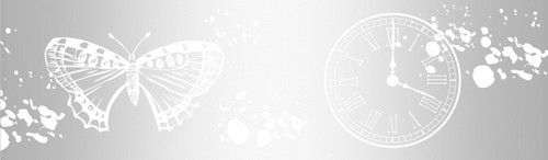 Transparent plastic tape BUTTERFLIES TIME 15mm*10m