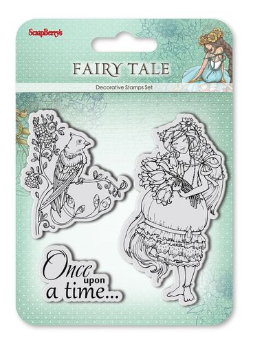 Set of stamps 10,5*10,5cm Fairy tale. Once upon a time SCB4904009b
