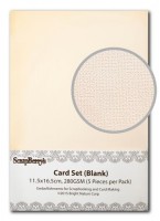 Blank Cards 11.5x16.5cm 280GSM (5 Pieces per Pack) (clr 70)