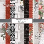 Paper Collection Set Elegy (6*6-170GSM), 24 Single Sided Sheet Pack