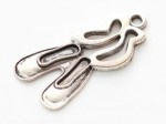 Charms set Ballet Flats 12*25mm, 10 pcs