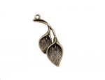 Metal charms set CALLAS 15*37mm, 10pcs, bundle