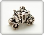 Charms set Coach 22*18mm, 5 pcs