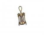 Metal charms set CORKSCREW 28*11mm, 10pcs, bundle (clr 50)