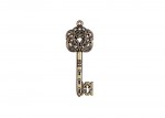 Metal charms set BIG IMPERIAL KEY 60*22mm, 5pcs