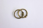 Album metal rings 20mm ANTIQUE-BRASS, 2pcs