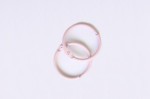 Album metal rings 25mm PINK, 2pcs
