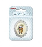 Convex metal frame Winter Joy 1 (clr 80)