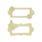 Set beige frames