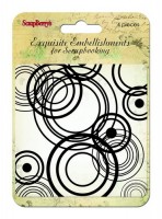 Background stamp 10,5*10,5cm Сircles SCB4901015