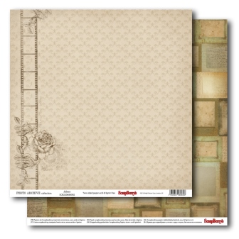 Double-sided Paper Set Photo Archive - Album (12*12–190GSM), 10 Sheet Pack