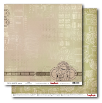 Double-sided Paper Set Photo Archive - Flash (12*12–190GSM), 10 Sheet Pack