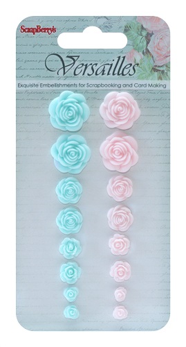 Set of roses, Versailles (resin)