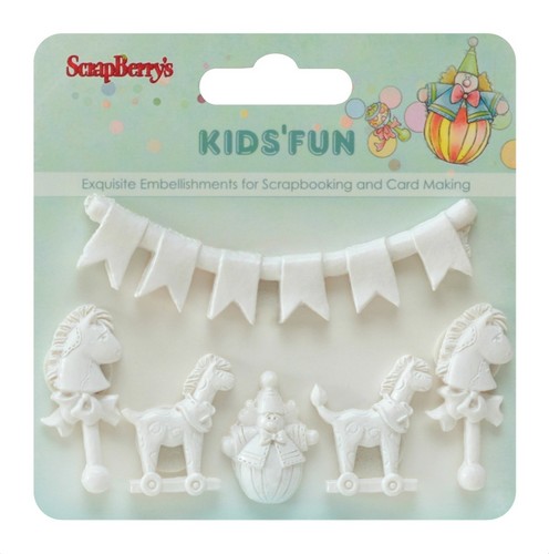 Set of polymer items Kids' fun 2 (clr 15) Set of polymer items Kids' fun 2 (clr 15)