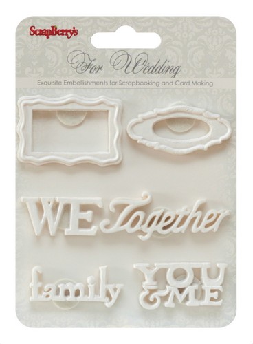 Set of polymer items Wedding 2