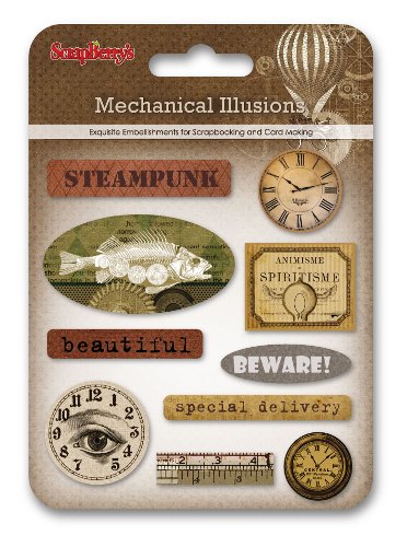 Epoxy Stickers Mechanical Illusions (ENG) (clr 80) Epoxy Stickers Mechanical Illusions (ENG) (clr 80)