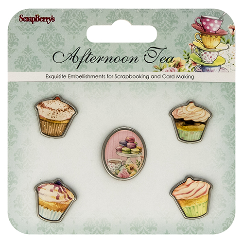 Set of decorative elements Afternoon Tea