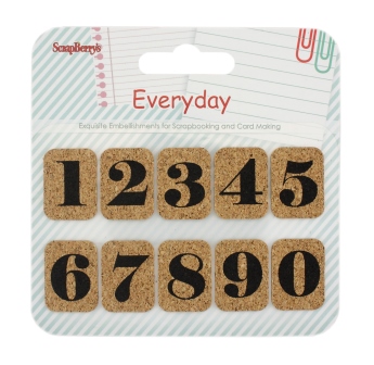 Set of cork stickers EveryDay 1