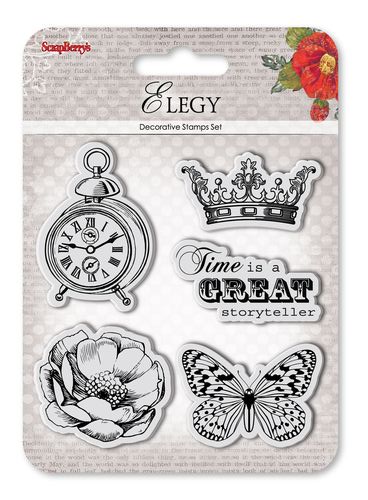 Set of Clear Stamps (10,5*10,5cm) Elegy – Storyteller