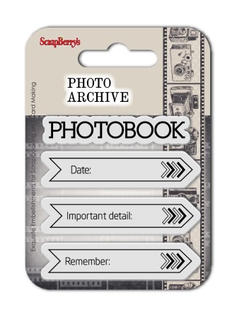 Set of clear stamps (7*7cm) Photo Archive – Calendar (clr 30)